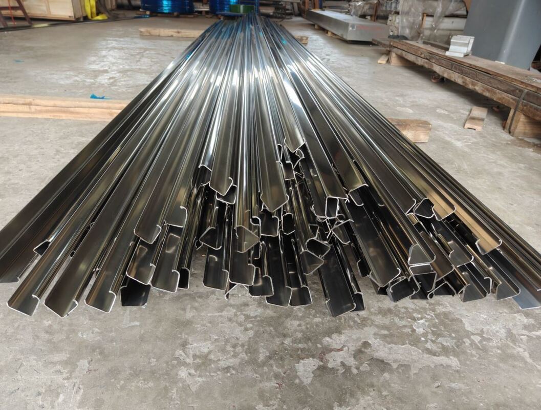 7005 سبيكة الألومنيوم 4800MM الطول الألومنيوم الملف الشخصي المفروض للحفر الهيدروليكي للصخور