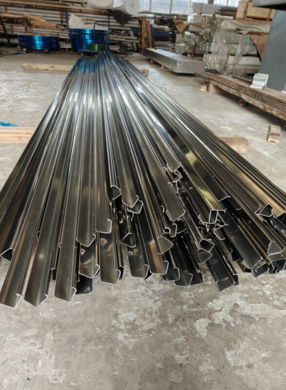 7005 سبيكة الألومنيوم 4800MM الطول الألومنيوم الملف الشخصي المفروض للحفر الهيدروليكي للصخور